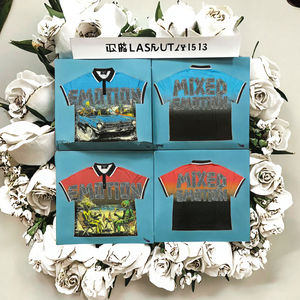 Chemises pour hommes de haute qualité, vintage, tricotées, 100% coton, col rond, coupe classique, respirantes, logo imprimé numérique sur le devant, streetwear - Product Image 3