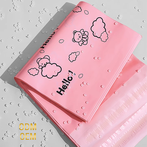 Sacs de Courrier 100% Neufs en Polyéthylène Imperméable avec Logo Personnalisé, Enveloppes d'Expédition Auto-Adhésives pour la Logistique - Product Image 1