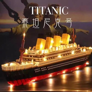 Set di Costruzioni 3D Titanic Compatibile, 4192 Pezzi, Modello in Plastica ABS, Gioco Stimolante, Vendita Diretta dalla Fabbrica - Product Image 3