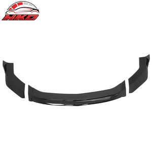 Protector de Parachoques Delantero para Ford Mustang 2024-2026 Ecoboost GT IKON V2 Estilo Negro Brillante 3 Piezas Difusor Protector de Mentón - Product Image 4