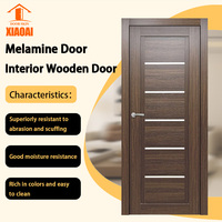 Protection d'angle anti-collision de style moderne, porte intérieure en bois, surface finie, largement utilisée dans les chambres à coucher et les écoles