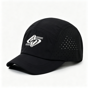 5 Panel Camper Hat Custom Blank Camo Cotton Camp <b>Cap</b> - Product Image 3