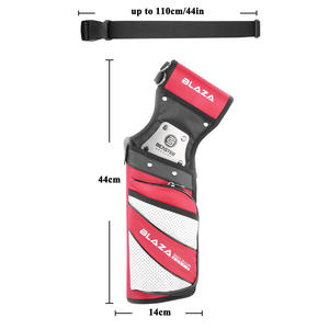 बिकस्टर ब्लाज़ा रिवर्स होल्ड एरो तरकश कमर बैक तरकश बैग धारक तीरंदाजी शिकार शूटिंग के लिए दायां हाथ - Product Image 4