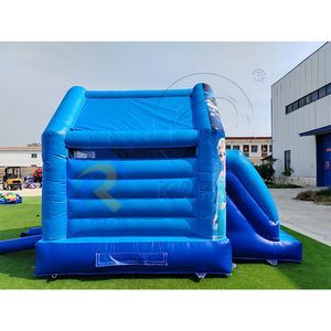 <span class=keywords><strong>Castillo</strong></span> Inflable con Tobogán Temático <span class=keywords><strong>de</strong></span> la Princesa <span class=keywords><strong>de</strong></span> Hielo y Nieve, Azul, <span class=keywords><strong>para</strong></span> Niños, Alquiler Comercial <span class=keywords><strong>para</strong></span> Jardín - Product Image 3