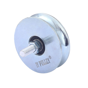 Rouleau <span class=keywords><strong>de</strong></span> roue universel <span class=keywords><strong>à</strong></span> roulement unique avec rainure pour système <span class=keywords><strong>de</strong></span> porte coulissante, remplacement d'accessoires <span class=keywords><strong>de</strong></span> quincaillerie - Product Image 3