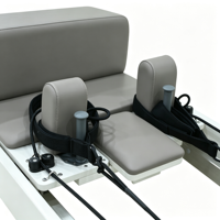 Machine de Pilates Reformer réglable en bois de chêne PetfectForm, écologique, garantie de 2 ans sur le cadre, pour usage domestique ou studio de yoga