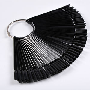 50 pièces/ensemble léger tableau de couleurs des <span class=keywords><strong>ongles</strong></span> en forme d'éventail Transparent pour affichage de vernis à <span class=keywords><strong>ongles</strong></span> carte de couleur des <span class=keywords><strong>ongles</strong></span> - Product Image 5