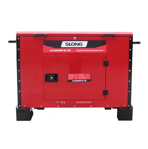 E.SLONG 15/17kw generator daya gas bensin tenang untuk dijual
