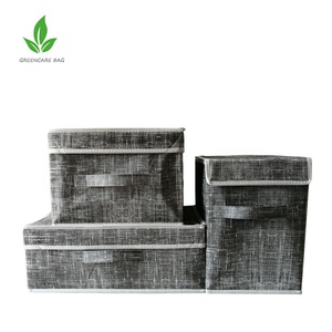 Daily Use Items Non Woven HomeSstorage Box Clothes Closet Organizer