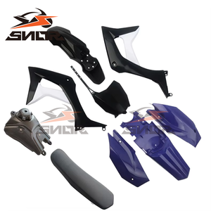 SNOR Racing Dirt <span class=keywords><strong>Bike</strong></span> Accesorios <span class=keywords><strong>Cubierta</strong></span> de asiento Caja de aceite y Kits de carenado para Honda CRF110 Repuestos de motocicleta - Product Image 6