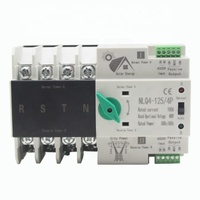 Mejor interruptor de transferencia automática (ATS) de doble potencia ininterrumpida 2P 3P 4P AC 220V 63A 100A 125A para energía solar fotovoltaica