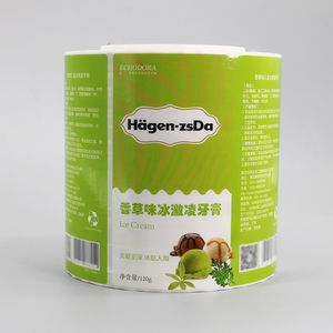 Rouleau personnalisé d'autocollant adhésif étanche pour la sécurité alimentaire et impression de marque de distributeur pour l'emballage de bouteille - Product Image 1