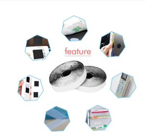 Bande auto-adhésive à double face avec crochets et boucles, propriétés adhésives extra-fortes <span class=keywords><strong>3M</strong></span>, pour <span class=keywords><strong>ruban</strong></span> <span class=keywords><strong>Velcro</strong></span> - Product Image 5