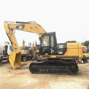 รถขุดตีนตะขาบ Caterpillar 330D มือสอง กำลัง 200 กิโลวัตต์ พร้อมบุ้งกี๋ขนาด 1.7 ลูกบาศก์เมตร สำหรับโครงการขุดขนาดใหญ่ - Product Image 2