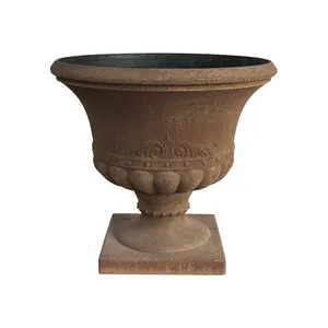 Wholesale Plastic Garden Planters Pots Round Circular Roman Wedding Decoration Flower Pot