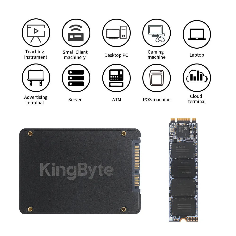 M2 1TB NGFF 2280 Nvme PCIE Unidade de estado sólido verde TLC M.2 2280mm 120GB-960GB Disco rígido para laptop uso rápido eficiente