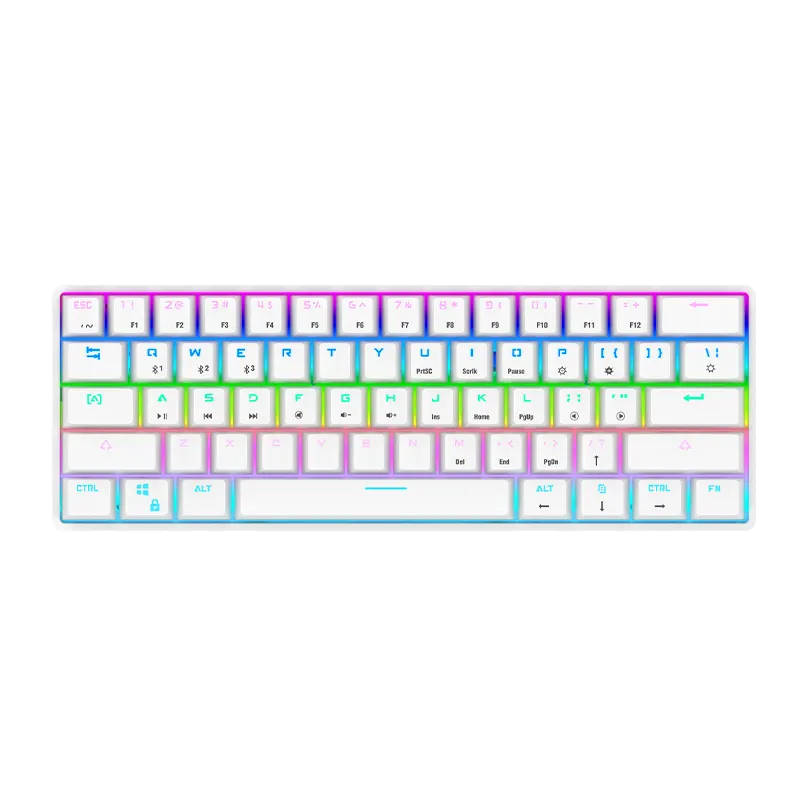 60% Gaming Mechanical Keyboard Backlit PCB Hotswap Mechanical Gaming Keyboard RGB Laptop Customized Box Usb ABS Plastic 5 Keys
