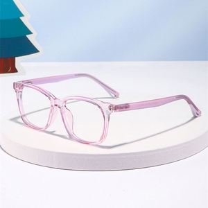 Gafas de Sol Transparentes Flexibles TR90 para Niños y Niñas, Modelo 2025, con Logotipo Personalizado, Gafas Ópticas Cuadradas Anti Luz Azul - Product Image 5