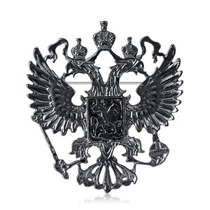 Broche en alliage d'aigle de luxe rétro pour cadeaux de fiançailles et de mariage pour enfants - Product Image 4