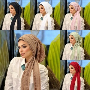 Hiyab Instantáneo Musulmán para Mujer, Estilo Nuevo CCY <span class=keywords><strong>2026</strong></span>, Pañuelo Islámico Liso para Invierno, Turbante, Hiyabs - Product Image 5