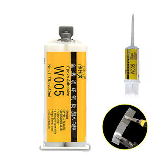 Époxy 5 minutes 50ml | Adhésif en deux parties à durcissement rapide | pour le collage <span class=keywords><strong>de</strong></span> plastique <span class=keywords><strong>de</strong></span> <span class=keywords><strong>verre</strong></span> en métal <span class=keywords><strong>de</strong></span> bricolage - Product Image 1