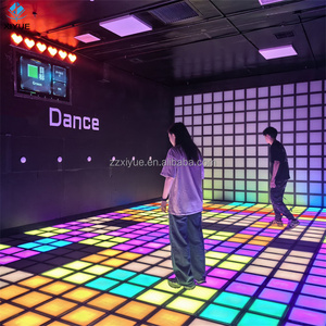 <span class=keywords><strong>Gioco</strong></span> di fuga da interni con piastrelle per pavimento a LED interattive 30x30cm che saltano il <span class=keywords><strong>gioco</strong></span> reticolo per la griglia di attivazione Multi-giocatore del parco divertimenti - Product Image 3