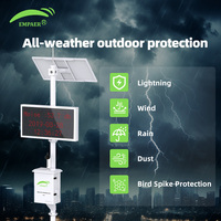 Detector de Ruido Exterior con Energía Solar, Plataforma en la Nube, Carga Remota de Datos, Aplicación, Alarma de Contaminación Acústica en Tiempo Real
