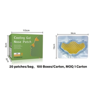 Patch nasal au gel rafraîchissant, soin nasal naturel à base de plantes pour soulager l'inconfort nasal