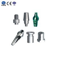 Abutment d'implant dentaire électrique en alliage de titane avec joint torique, temporaire, certifié CE, en promotion