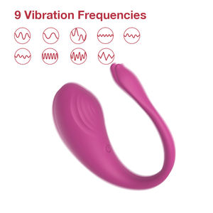 APP uzaktan kumanda ile giyilebilir külot vajina stimülatörü Mini yumurta vibratör titreşimli top G Spot klitoral Anal oyuncaklar çift için - Product Image 2