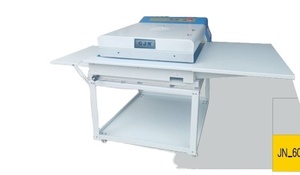 Usine chinoise 450/500/600/900/1200/1800 Machine de fusion continue de vêtement équipée d'un double rouleau et d'un double dispositif de pression - Product Image 5