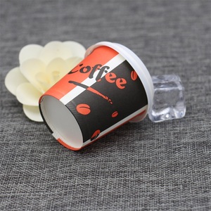 <strong>Mini</strong> Disposable Small Coffee PLA <strong>Paper</strong> <strong>Cup</strong> Waterproof 2.5OZ -4oz Hot Drink Take Away <strong>Cups</strong> - Product Image 5