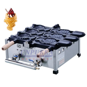 Lớn mở miệng Cá trứng bánh Máy Kem LPG khí Taiyaki Máy làm - Product Image 3