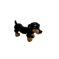 Figurine de chiot réaliste imprimée en 3D, Teckel articulé avec articulations mobiles, jouet cadeau, objet de collection tendance, artisanat en plastique de Teckel