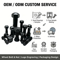 Perno de Rueda Hexagonal M14x1.5x110 OE 1300568 para Camión Scania, Fijación de Chasis, Precio de Fábrica, Pernos y Tuercas de Buje para Camiones Pesados