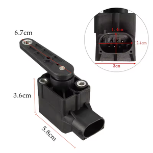 Capteur de contrôle de gamme de niveau de nivellement de phare MOQ1 pour <span class=keywords><strong>Audi</strong></span> A3 A4 A6 A8 <span class=keywords><strong>TT</strong></span> VW Bora Passat Golf Skoda Seat 4B0907503 4B0907503A - Product Image 6