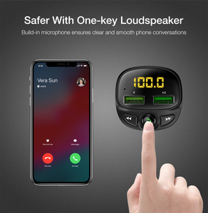 Productos de Dropshipping 2026, Reproductor MP3 para Auto Más Vendido, Adaptador de Música, Cargador USB Dual, Kit de Manos Libres para Auto con <span class=keywords><strong>Bluetooth</strong></span>, Transmisor de Radio FM - Product Image 6