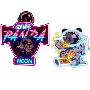 Professional Custom UV Printed LED Neon <b>Sign</b> 3D Acrylic Mascot Logo <b>Light</b> for Business Branding Decor - Product Image 3