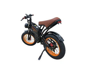 Bicicleta Elétrica Kugoo Kirin V5 750W com Pneus Largos, Bicicleta Híbrida Fashion Off-Road com <span class=keywords><strong>Mini</strong></span> Fatbike 48V, Armazém Dubai Rússia - Product Image 4