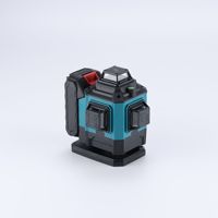 Niveau laser automatique de haute précision Zhenyao Modèle 01, vert 635-680nm, pour extérieur, mur et sol, batterie lithium 21V, 5mm