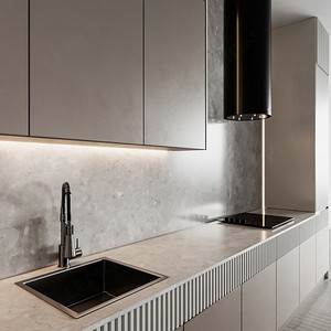 Mueble <span class=keywords><strong>de</strong></span> Cocina Modular <span class=keywords><strong>de</strong></span> Doble Cara, Tablero <span class=keywords><strong>de</strong></span> PVC Impermeable, Diseño <span class=keywords><strong>de</strong></span> Gabinete <span class=keywords><strong>de</strong></span> Cocina, Lámina Laminada para Juego <span class=keywords><strong>de</strong></span> Gabinetes <span class=keywords><strong>de</strong></span> Cocina - Product Image 5