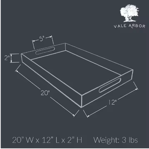 Chất Lượng Cao Thân Thiện Với Môi Melamine Nhựa Acrylic Khay Vuông Phục Vụ Khay Nhà Bếp Thủ Công Mỹ Nghệ Trang Trí Nhà Sử Dụng Thực Phẩm Phục Vụ - Product Image 5