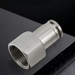 Sayu 304 Stainless <b>Steel</b> <b>Quick</b> Connect Pneumatic Fitting Internal Thread Elbow High Pressure High Temperature - Product Image 2