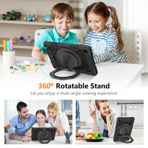 Pour Samsung Galaxy Tab A9 8,7 pouces 2023 SM-X110 SM-X115 Étui robuste en silicone et en polycarbonate rigide pour tablette Samsung A9 A9 Plus - Product Image 5