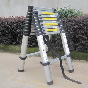 Escaleras Escalera Extensión Telescópica Apartamento moderno <span class=keywords><strong>Lidl</strong></span> Aluminio Retráctil Plegable 3,8 M/4M/4,4 M/5M/5,8 M/6,2 M - Product Image 1