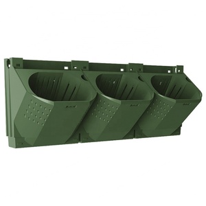 Jardinière verticale Greenwall, mur végétal, pot de fleurs en plastique auto-arrosant avec système d'irrigation goutte à goutte - Product Image 2
