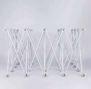 Hợp Kim Nhôm Có Thể Gập Lại Pop-up Hiển Thị Đứng Nhuộm Thăng Hoa In Ấn 7.5x7.5ft Trọng Lượng Nhẹ Tái Sử Dụng Triển Lãm Nền Hội Đồng Quản Trị - Product Image 3