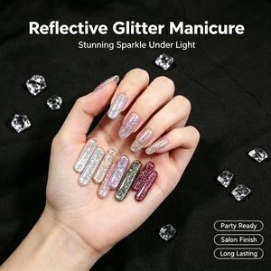 เจลทาเล็บสตาร์ไลท์ไดมอนด์ 24 สี ปลอดสาร HEMA เงาฉ่ำวาว สำหรับร้านทำเล็บ  ระคายเคืองต่ำ ใช้กับยูวีเจล - Product Image 5