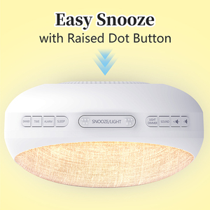 Đồng hồ báo thức Mặt Trời Mọc-Thức dậy ánh sáng với đài phát thanh FM và âm thanh tự nhiên cho một buổi sáng nhẹ nhàng thức dậy đồng hồ - Product Image 5