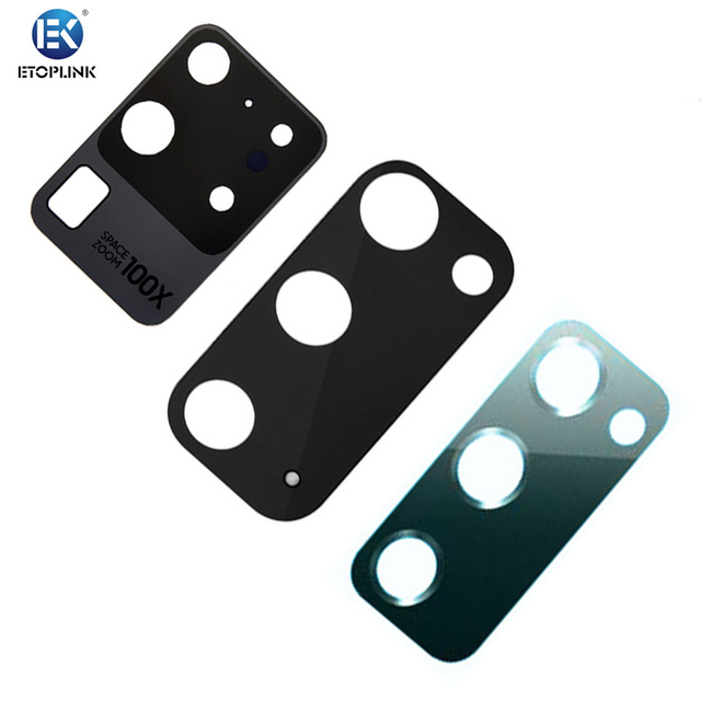 Rear Camera Glass Lens for Samsung S20 S20 Plus S20 FE S20 U Back Big Camera Lens Glass With Sticker Replacement Spare Parts